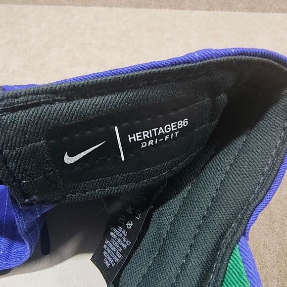 Nike Dri-Fit Blue Golf Swoosh Logo Hat Unisex - Picture 4 of 4